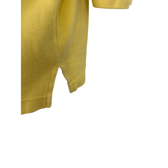 Quacker Factory Yellow Scoop Neck Top W/ Rhinestone & Grommet Design Size 2X - Picture 5 of 10